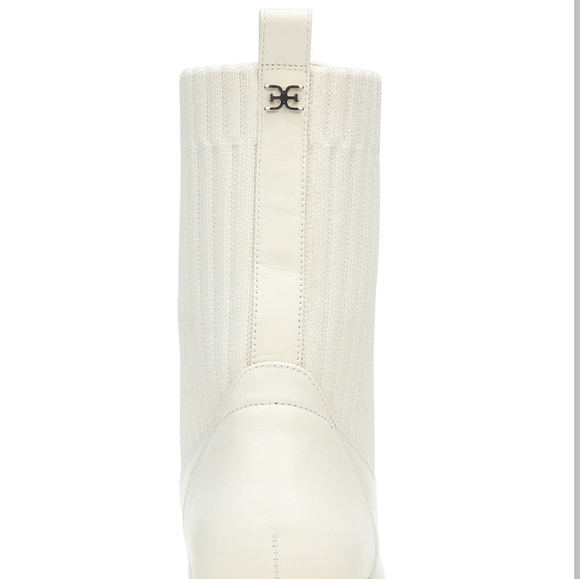 Sam Edelman Lydell Lace upCombat Boot, LeatherColor Ivory, Size 10M Wome… - Picture 4 of 9